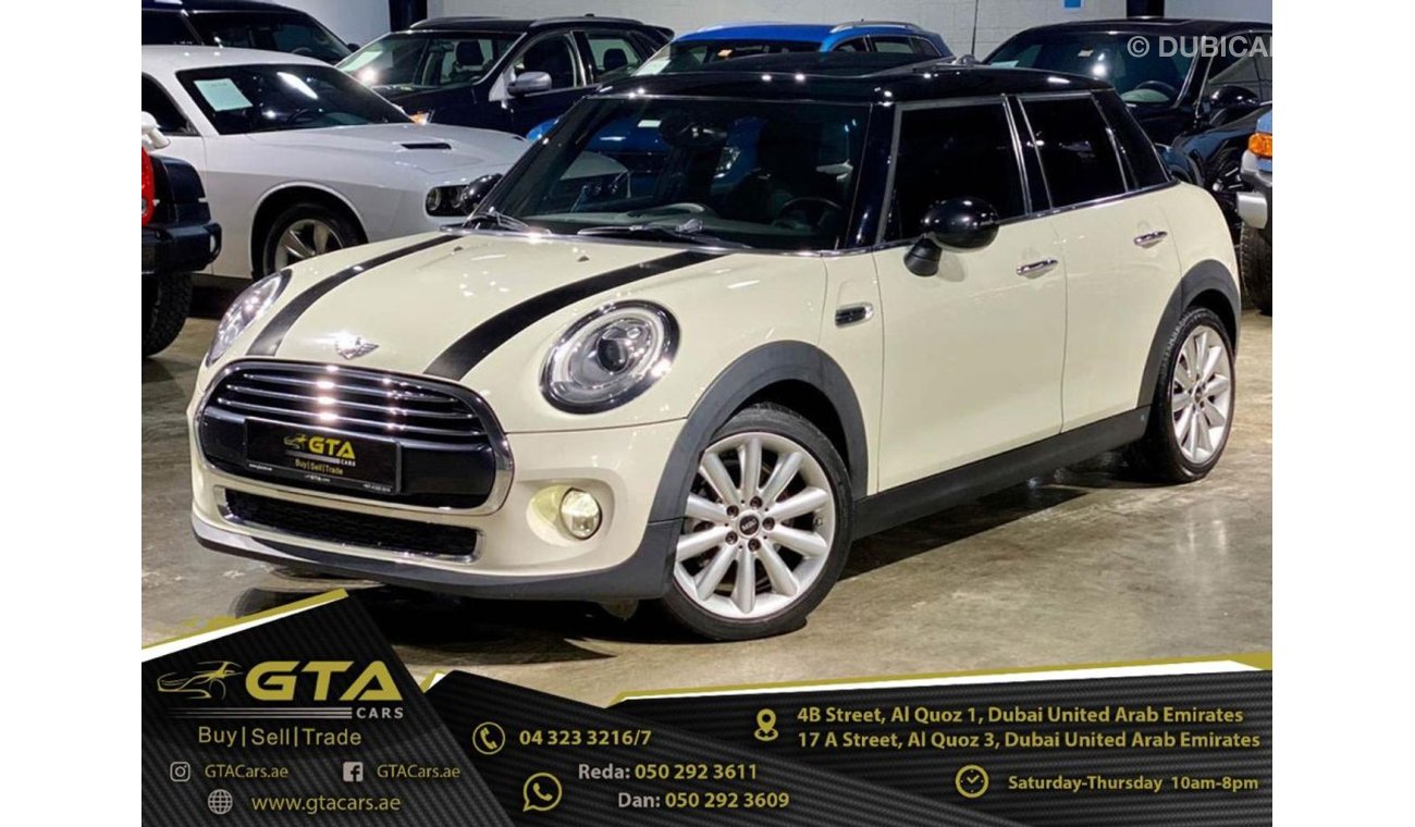 Mini Cooper 2016 Mini Cooper, Warranty, Full Mini Service History, GCC