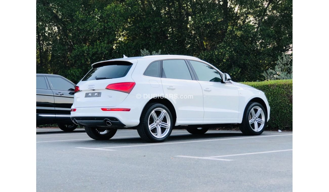 أودي Q5 موديل 2014 خليجي حاله ممتازه جدا من الداخل والخارج فل مواصفات بانوراما ومثبت سرعه وتحكم كهربي كامل و