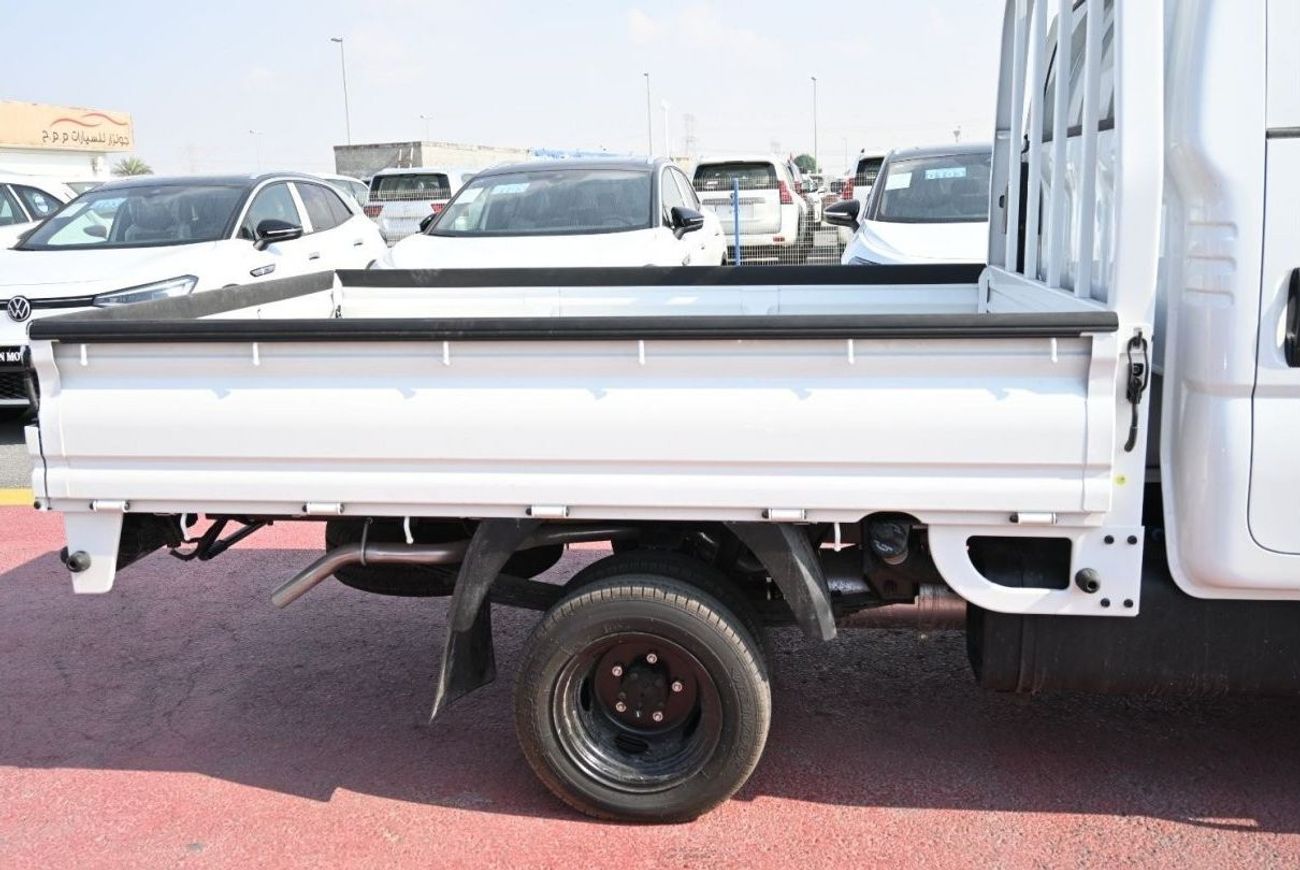 كيا K2700 كيا K2700 بونجو 2.7 لتر ديزل، كابينة مزدوجة، 4 ابواب، لون ابيض، موديل 2023