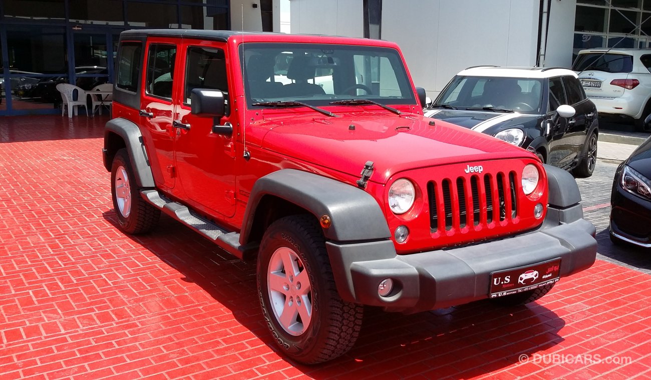 Jeep Wrangler Sport Unlimited GCC SPECS DEALERSHIP WARRANTY