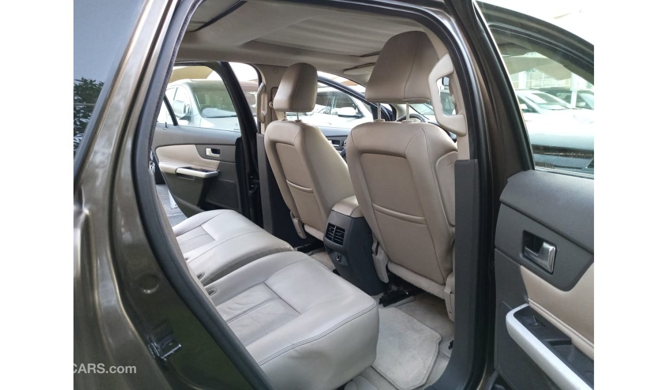 Ford Edge 2011 Gulf model, panorama, cruise control, wooden wheels, leather, rear wing, in excellent condition