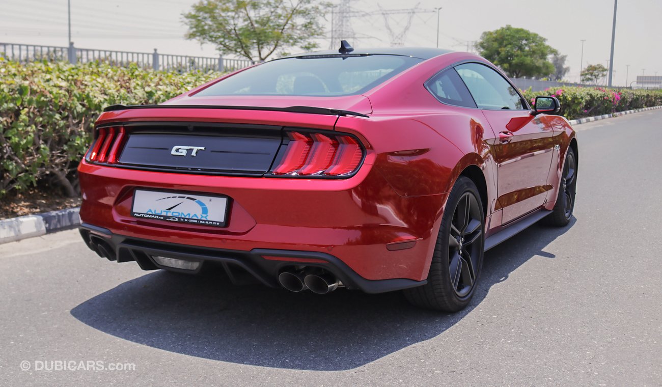 Ford Mustang 2020 GT Premium, 5.0 V8 GCC, 0km w/ 3Yrs or 100K km WTY + 60K km SERV @Al Tayer