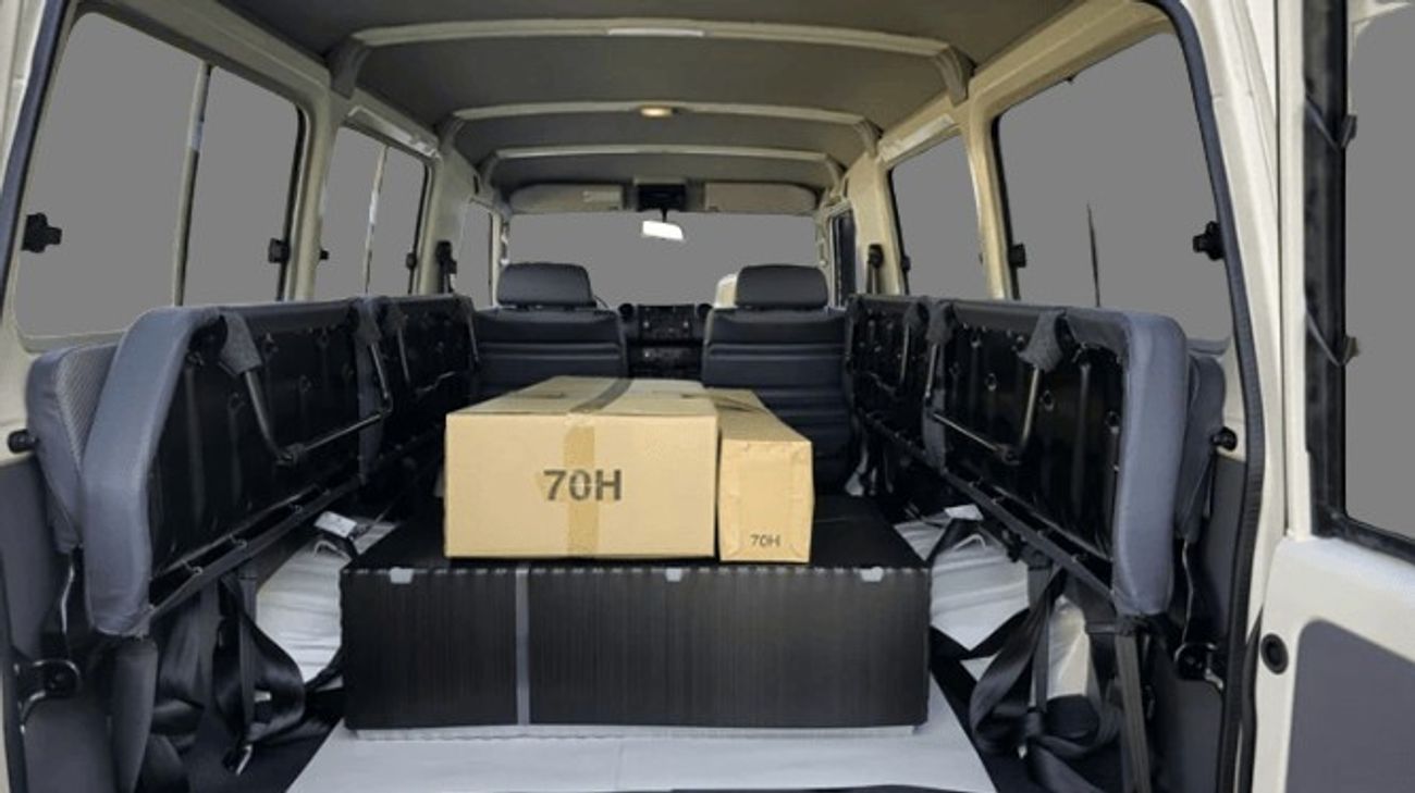 تويوتا لاند كروزر 70 ECTWAL001 - 2025 Toyota LC78 3 Doors Hardtop - 2.8L Diesel Auto – White with Grey  Interior