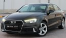 Audi A3 Audi A3 2018 GCC in excellent condition without accidents, very clean from inside and outside