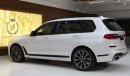 BMW X7 2019 BMW X7 xDrive50i M AERODYNAMICS PACKAGE, GCC,WARRANTY AND CONTRACT SERVICE.