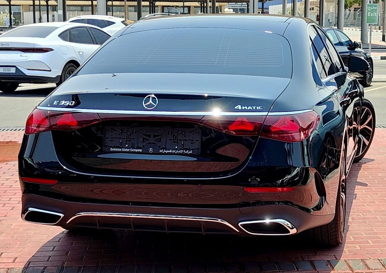Mercedes Benz E350 4MATIC (NON GCC) Avantgarde Original paint 2024 American Specs