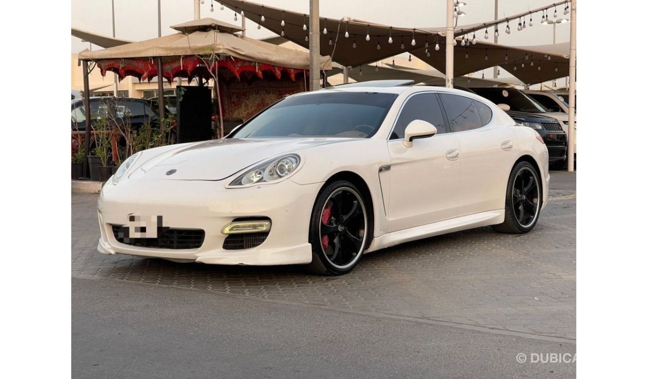 Porsche Panamera Turbo 2010 GCC model, 8-cylinder, full option, special hatch, German TEACHART kit, complete with exhaust s