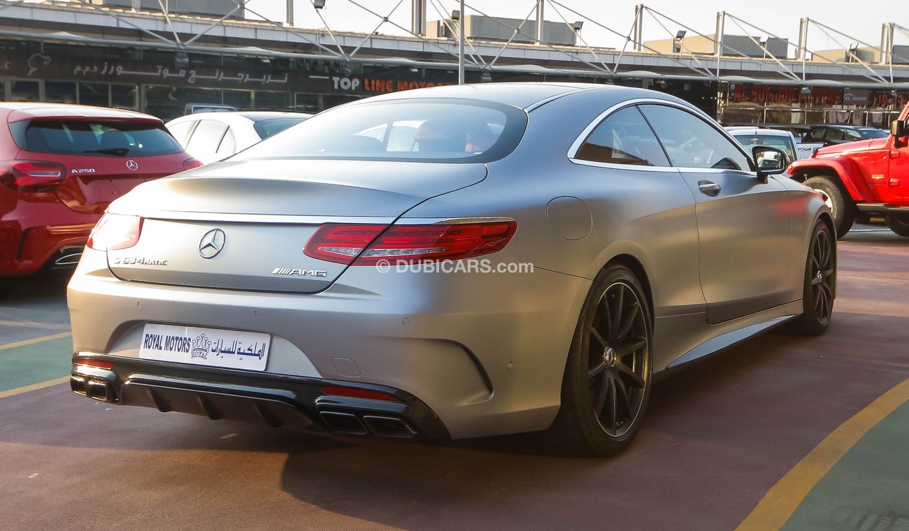 Used Mercedes-Benz S 63 AMG Coupe 4 Matic 2016 for sale in Dubai - 74608