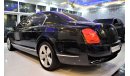 بنتلي كونتيننتال فلاينج سبر VERY LOW MILEAGE ONLY 26000 KM Bently Continental Flying Spur 2008 Model V12!! in Black Color! GCC