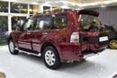 ميتسوبيشي باجيرو EXCELLENT DEAL for our Mitsubishi Pajero GLS ( 2022 Model ) in Red Color GCC Specs