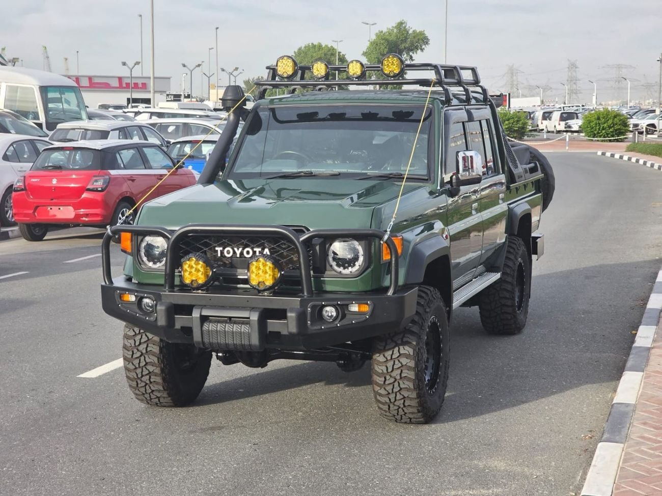 تويوتا لاند كروزر بيك آب RIGHT HAND DRIVE ONLY FOR EXPORT 4.5 LITER