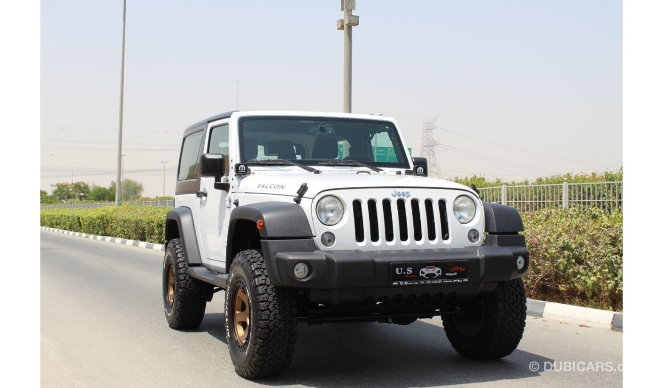 Jeep Wrangler AGENCY LIFTED FALCON 2018 GCC VERY LOW MILEAGE IN BRAND NEW CONDITION AGENCY WARRANTY