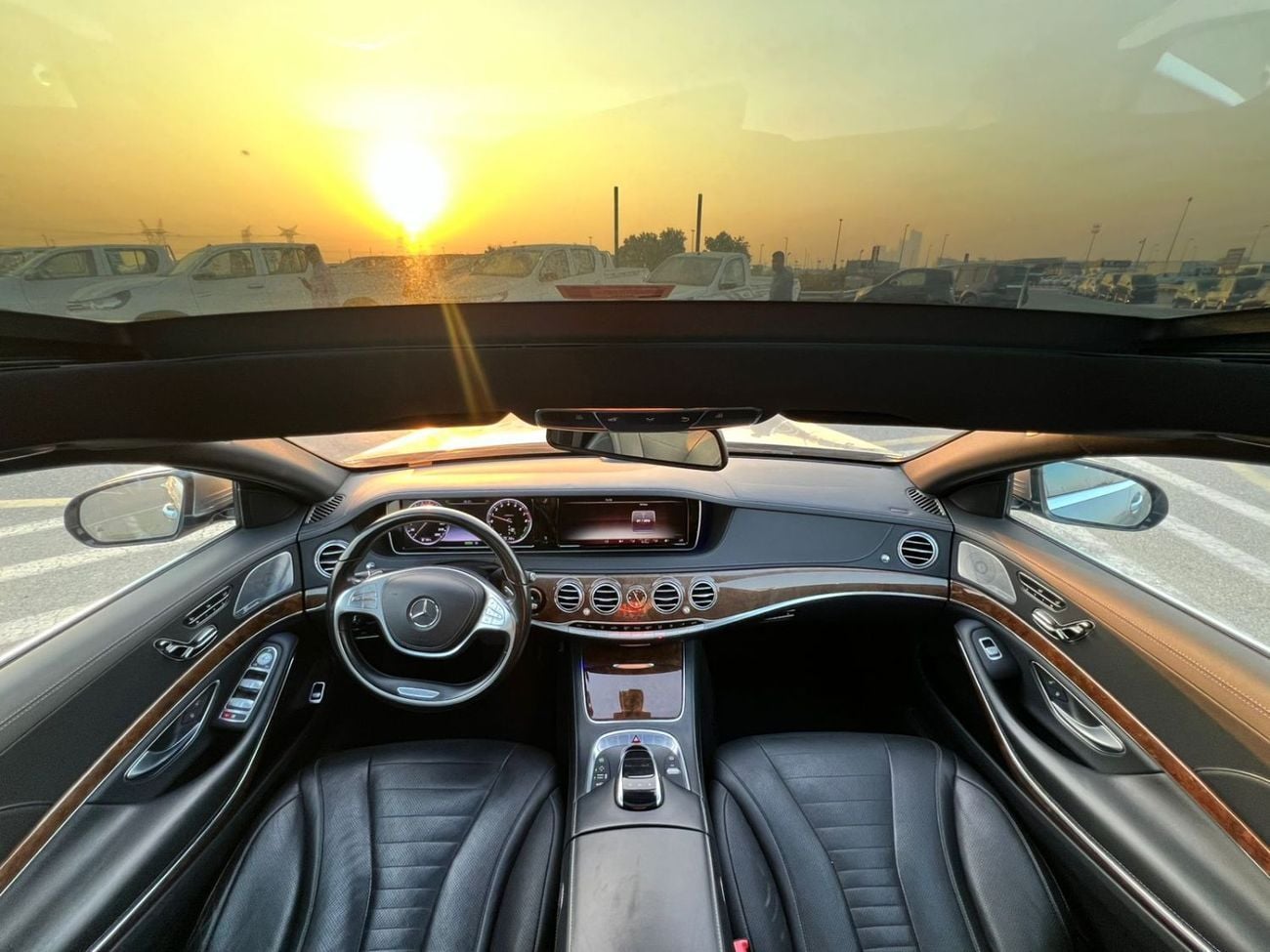 مرسيدس بنز S 400 2015 Mercedes Benz S400 Hybrid Japanese Specs - Full Options - 83000km