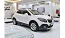 Opel Mokka EXCELLENT DEAL for our Opel Mokka TURBO ( 2016 Model ) in White Color GCC Specs