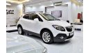 أوبل موكا EXCELLENT DEAL for our Opel Mokka TURBO ( 2016 Model ) in White Color GCC Specs