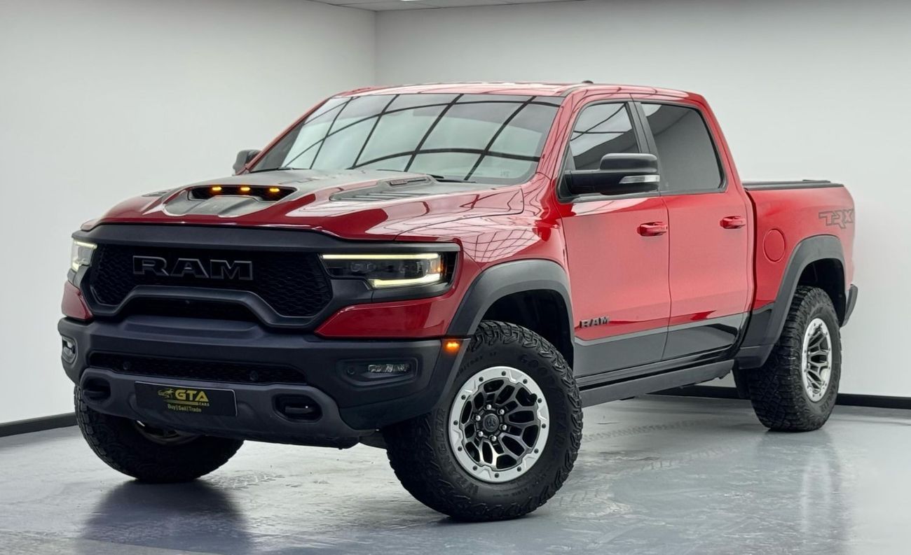 RAM 1500 TRX Crew Cab 6.2L 2022 Dodge RAM TRX, Agency Warranty Till 2027, Full Service History, GCC