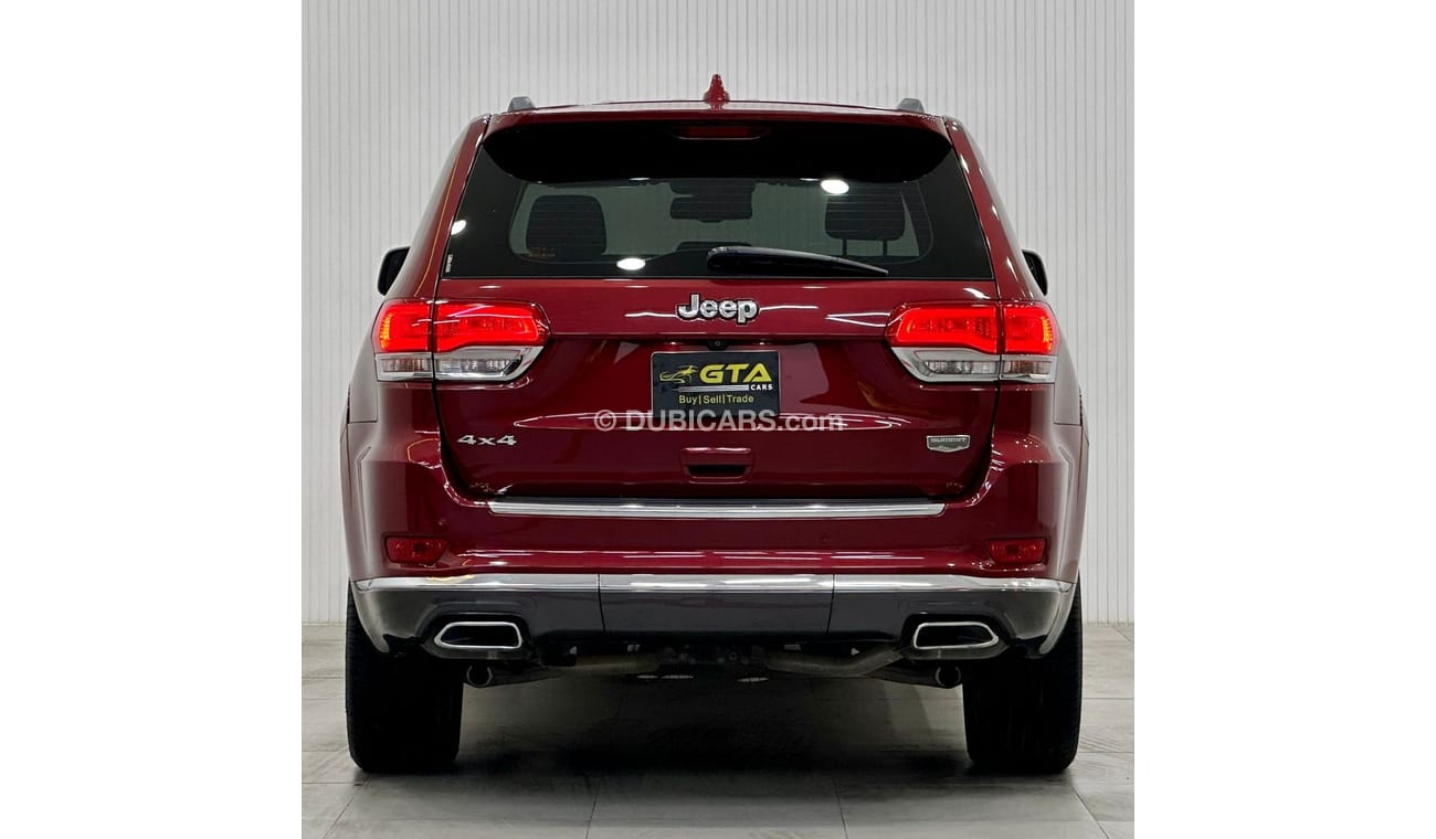Jeep Grand Cherokee 2015 Jeep Grand Cherokee Summit, Full Jeep Service History, GCC