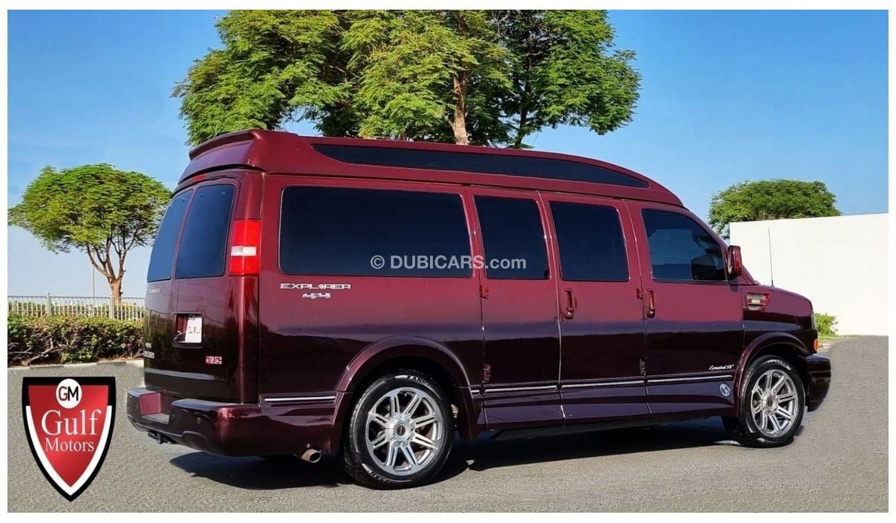 GMC Savana Explorer 4x4-6.0L-V8-2018-Excellent Condition-Luxury Van-Low Kilometer Driven-Vat Inclusive