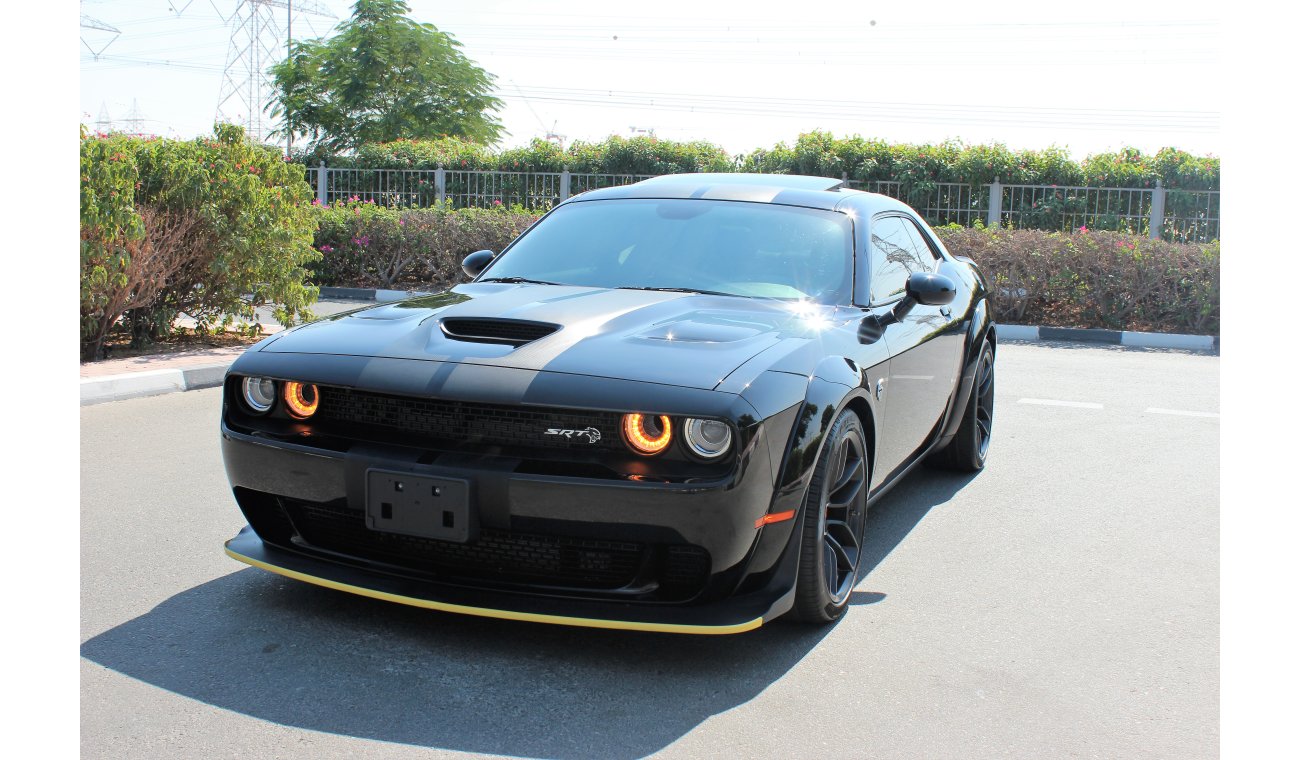 Dodge Challenger 2018 / HELLCAT 707HP / WIDE BODY/ GCC/ WARRANTY AT TRADING ENTERPRISES/Al-Futtaim