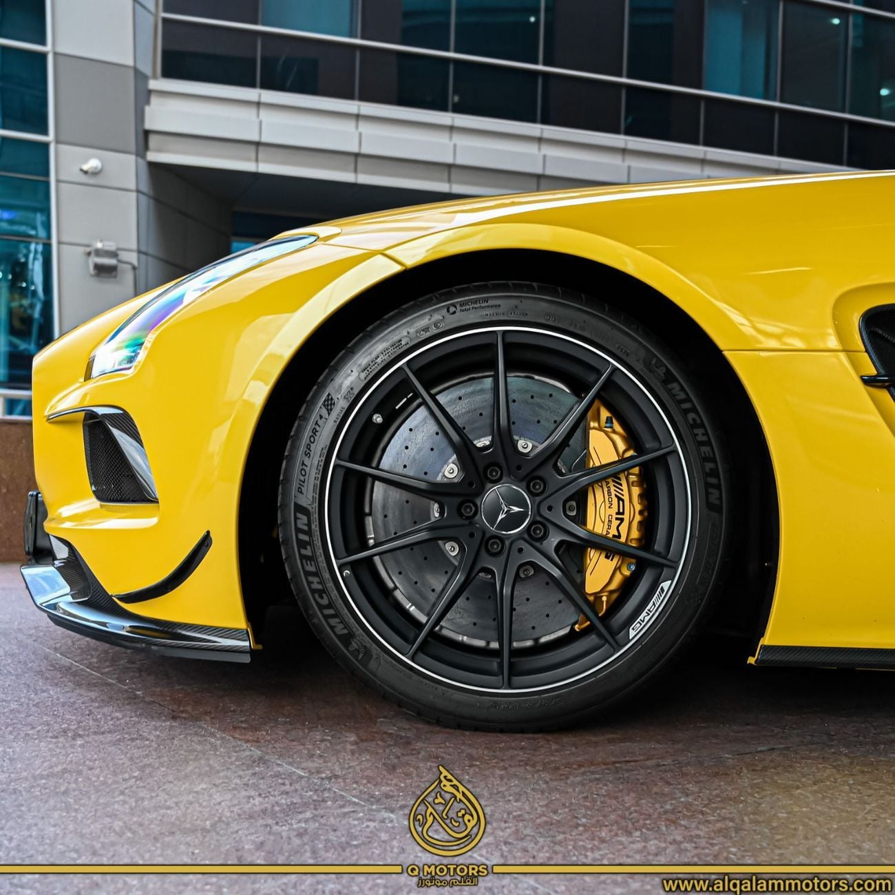 Mercedes Benz SLS AMG 2014 MERCEDES BENZ SLS BLACK SERIES GCC DONE ONLY 600KM