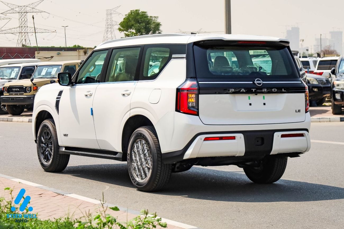 Nissan Patrol LE T2 3.5L V6 AWD 9AT 2026 | 8-Seater | Power Tailgate | 18” Alloy Wheels | Full Safety