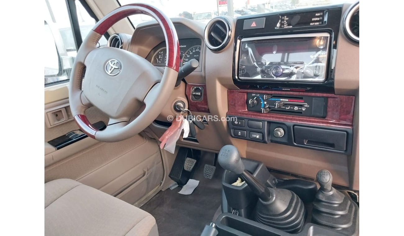 Toyota Land Cruiser Pick Up single Cabin 4.5L Diesel M/T 4X4 Beige color with Winch