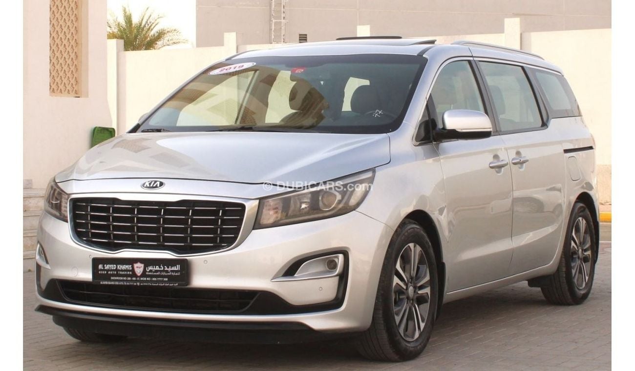 كيا كارنيفال LX كيا كارنيفال 2019 فل ابشن خليجي بحالة ممتازة