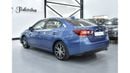 سوبارو إمبريزا EXCELLENT DEAL for our Subaru Impreza AWD ( 2019 Model ) in Blue Color GCC Specs