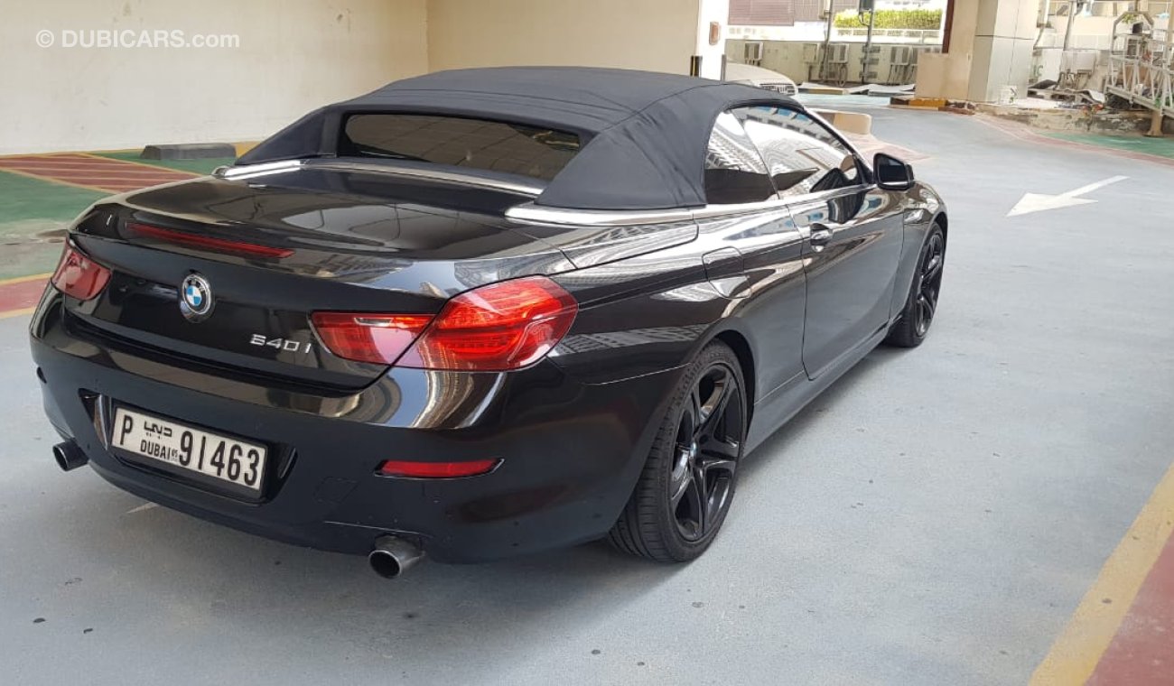 BMW 640i Convertible/ expat owner/ GCC Specs