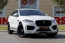 Jaguar F Pace Jaguar F-Pace R-Sport 2018 GCC under Warranty with Flexible Down-Payment.