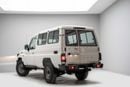 Toyota Land Cruiser 70 LC 78 HARDTOP 4.0L AT - White Inside Bluish Grey | Export Only