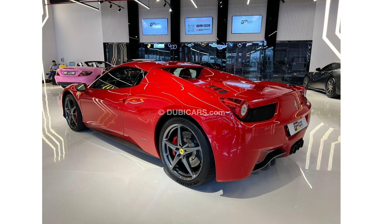 Ferrari 458 458 Spider GCC Warranty and service al Tayer