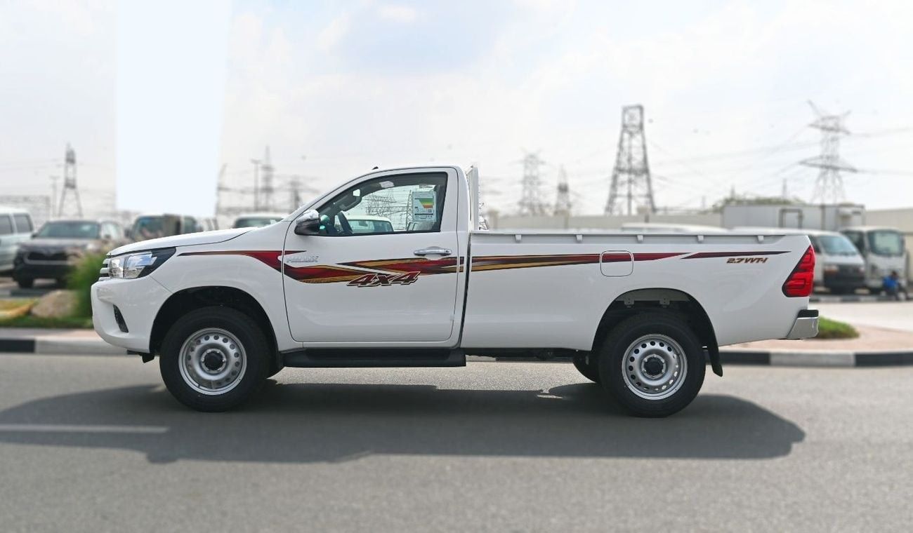 تويوتا هيلوكس Toyota Hilux 2025 2.7L Petrol 4 Cylinders Wheel size 17 inch Single Cab Manual  4WD
