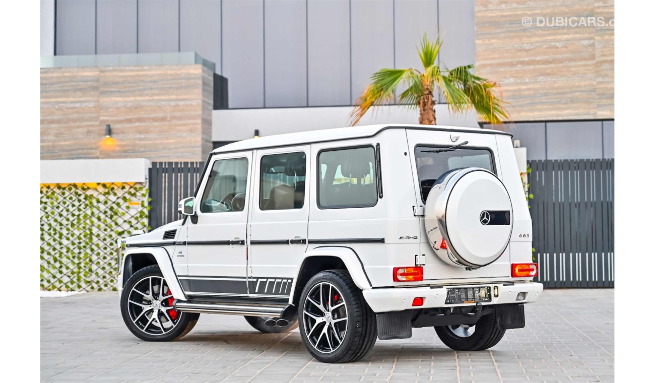 مرسيدس بنز G 63 AMG 4,387 P.M |  0% Downpayment | Full Option | Spectacular Condition