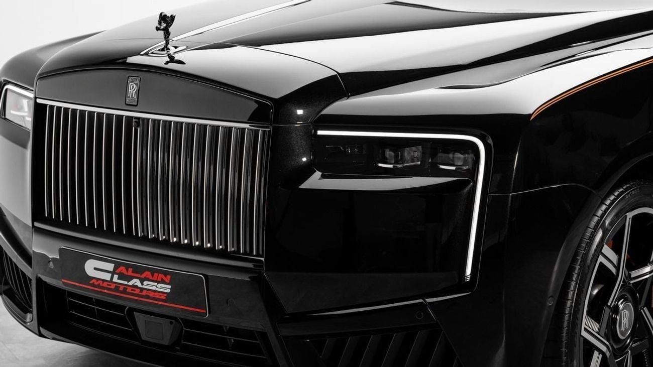 Rolls Royce Cullinan Black Badge - 2025 - GCC - Under Warranty and Service Contract