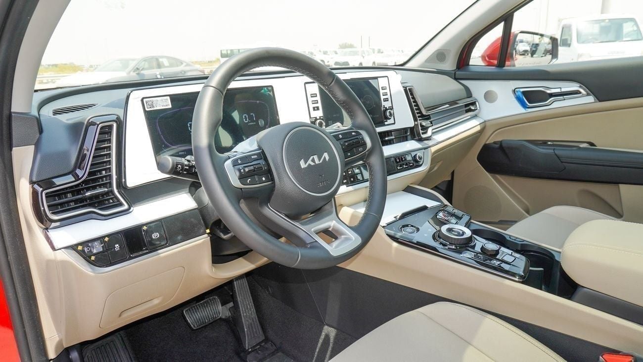 كيا سبورتيج Brand New Kia Sportage 2025 Export 1.6L 2WD Petrol|Red/Beige|N-KIA-SPO-1.6-25|