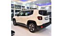 جيب رينيجيد FULL SERVICE HISTORY! LOW MILEAGE JEEP Renegade LONGITUDE 2017 Model!! White Color! GCC Specs