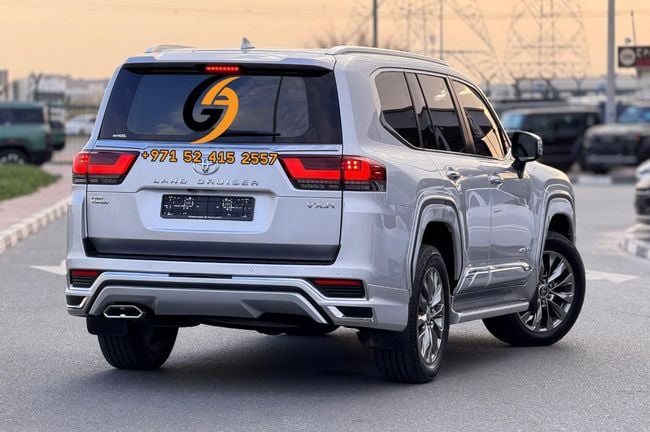 Toyota Land Cruiser 2024 Model VXR TWIN TURBO 3,5L ENGINE FULL OPTION RED AND BLACK INTERIOR, миниатюра 30