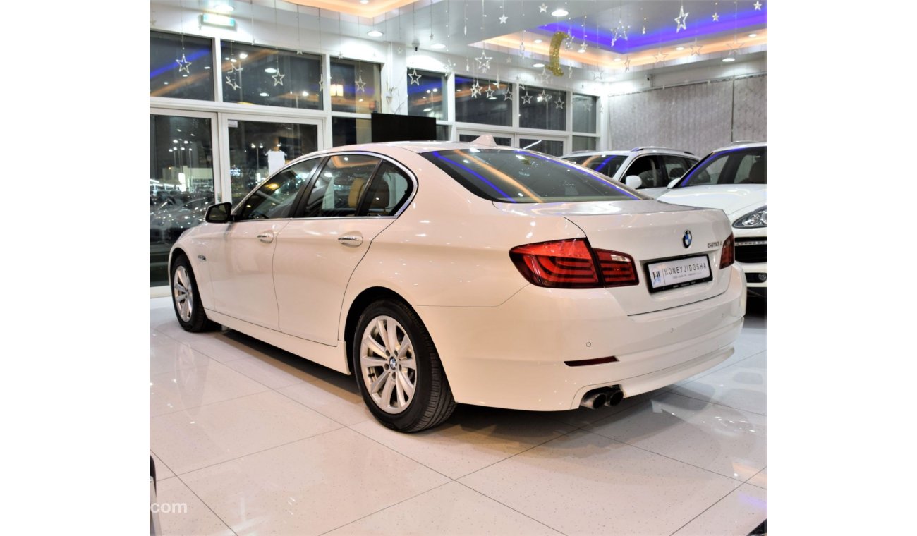 بي أم دبليو 520 EXCELLENT DEAL for our BMW 520i ( 2013 Model! ) in White Color! GCC Specs