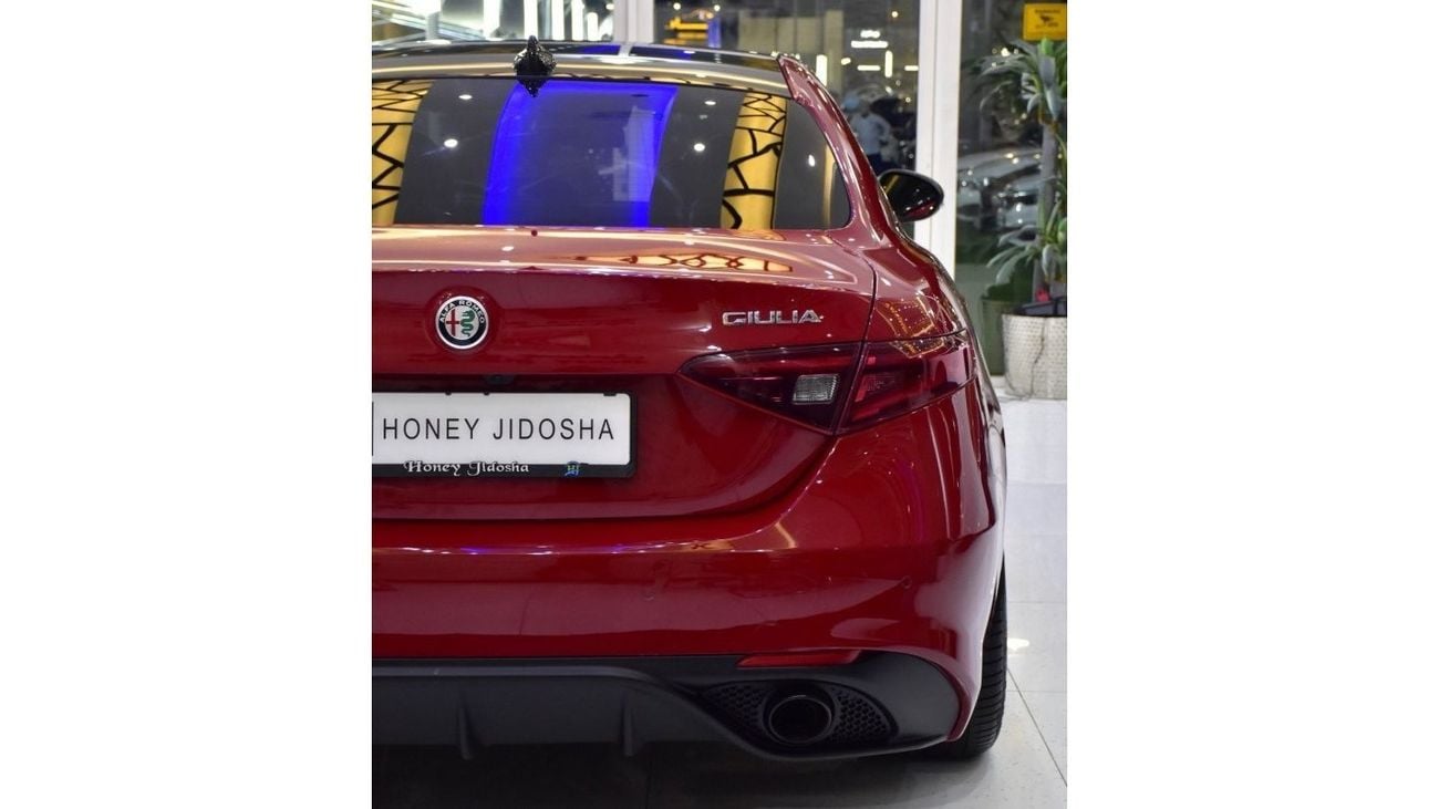 Alfa Romeo Giulia EXCELLENT DEAL for our Alfa Romeo Giulia Q2 Veloce ( 2023 Model ) in Red Color GCC Specs