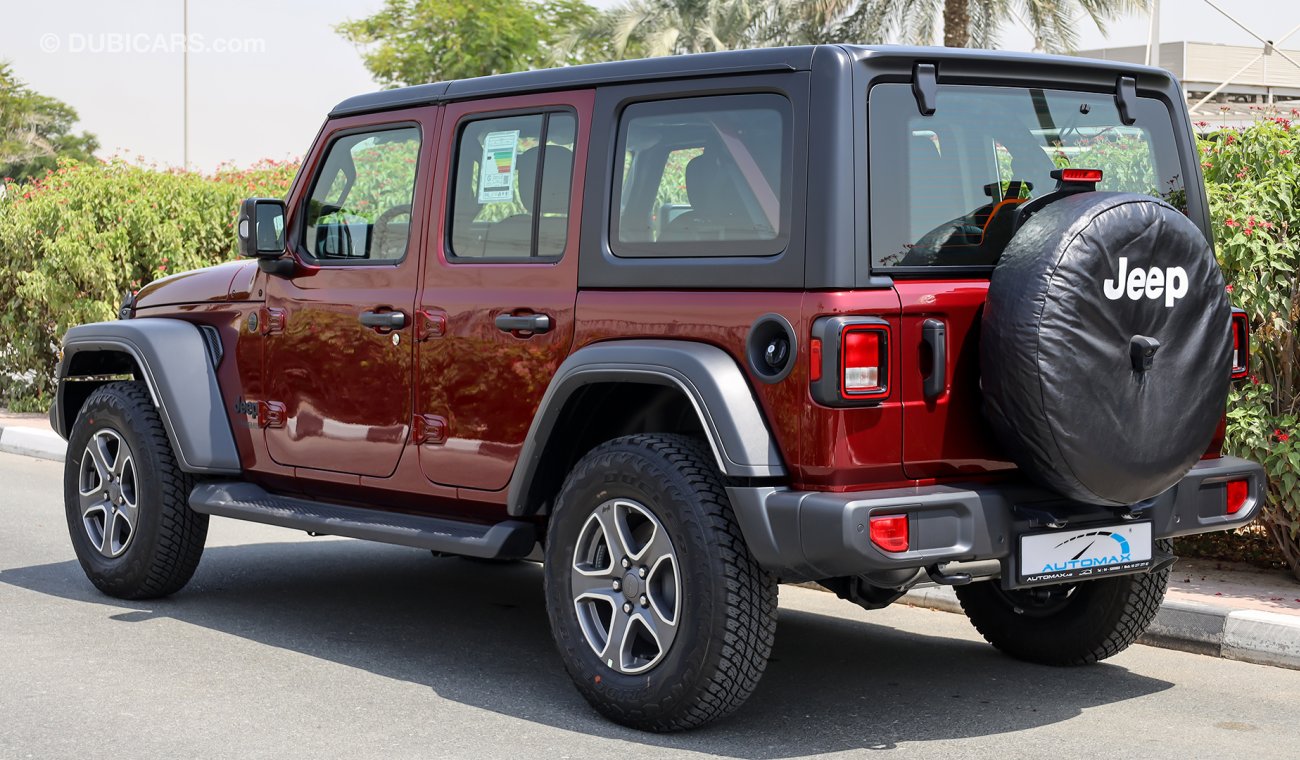 Jeep Wrangler Unlimited Sport Plus V6 3.6L , GCC , 2022 , 0Km , With 3 Yrs or 60K Km WNTY @Official Dealer