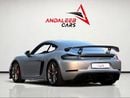 Porsche 718 Cayman GT4 UNDER AGENCY WARRANTY | FULL AGENCY HISTORY | GCC