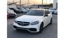 Mercedes-Benz E 63 AMG Mercedes Benz E63 AMG model 2014 car prefect condition full option