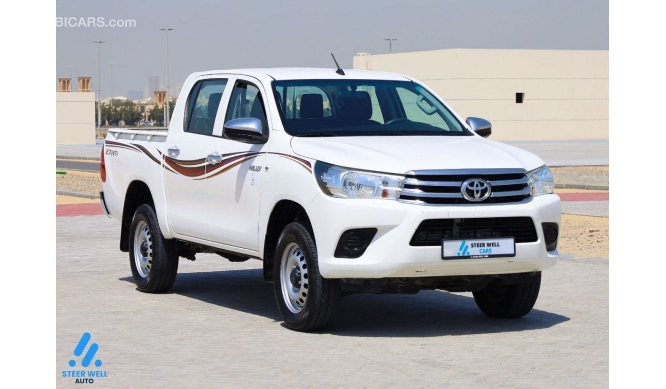 Toyota Hilux GL 2.7L 4x4 Double Cab A/T Petrol / Like New Condition / Ready to Drive / Book now