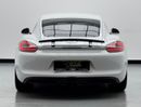 Porsche Cayman Std 2.7L 2015 Porsche Cayman, Service History, Excellent Condition, GCC