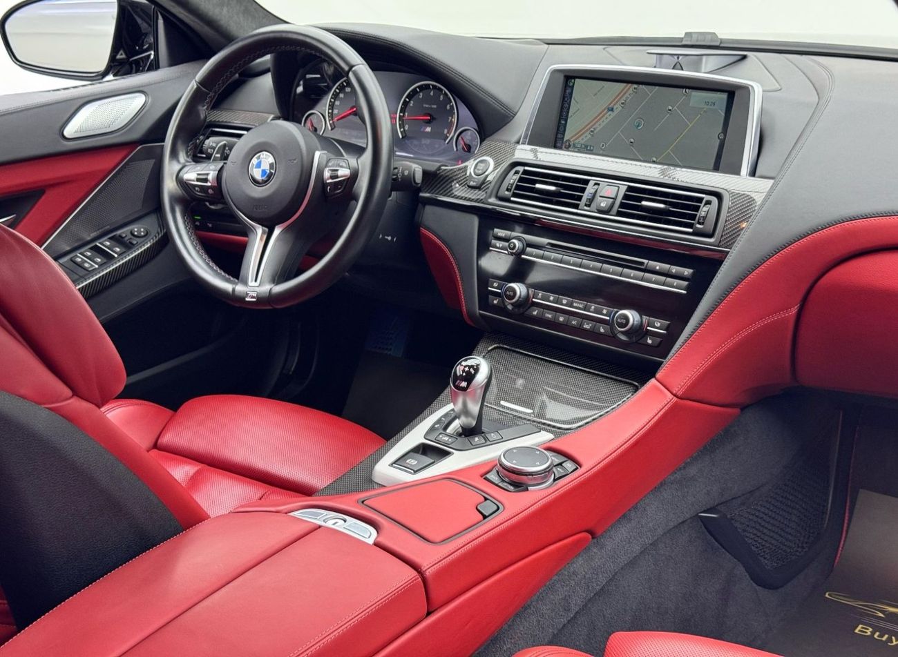 BMW M6 Std 4.4L 2015 BMW M6 Gran Coupe, Service History, Carbon Fiber Package, Very Low Kms, GCC