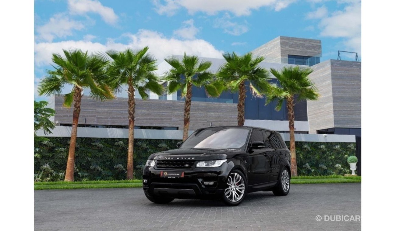 Land Rover Range Rover Sport Supercharged Supercharged  5L V8  | 3,562 P.M (4 Years)⁣ | 0% Downpayment | Agency Maintained!