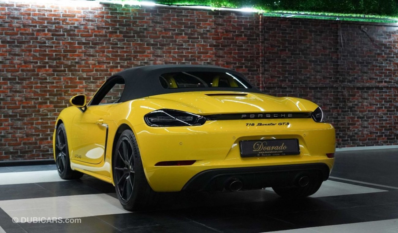 بورش بوكستر 718 GTS 4.0L +VAT + WARRANTY + SERVICE