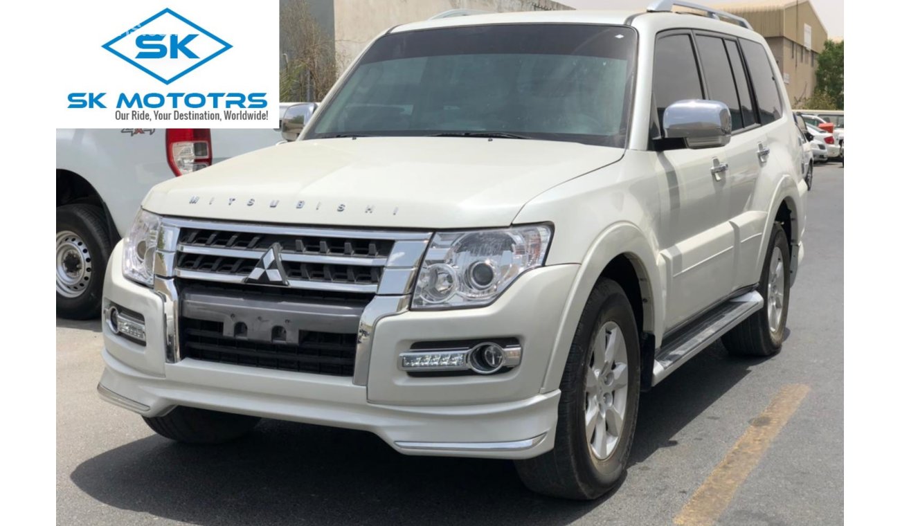 Mitsubishi Pajero 3.5L Petrol, TESLA DVD 16", 1 Power Seat, Leather Seats, Headrest DVD, 17" Rims,  (LOT # MP2017)