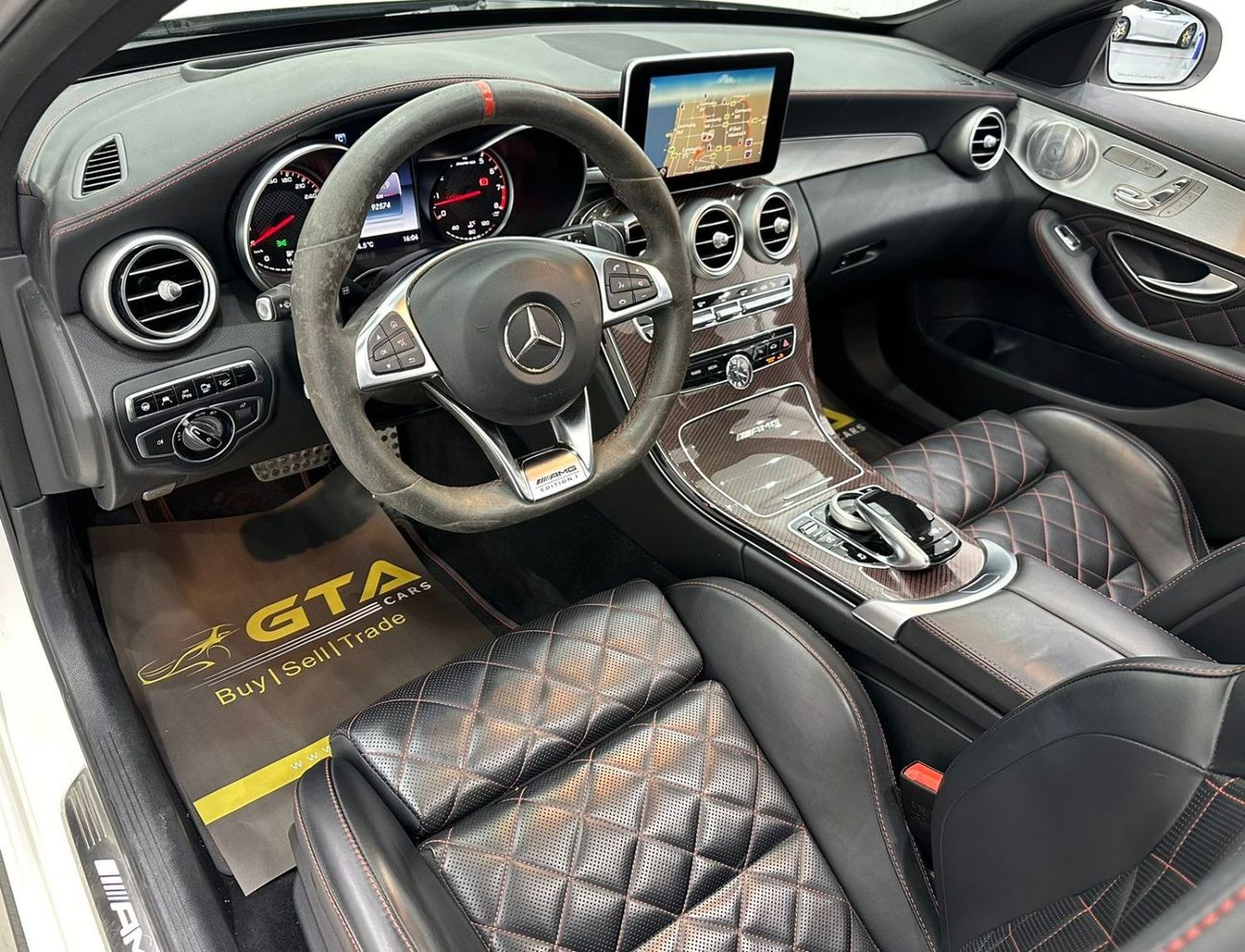 مرسيدس بنز C 63 AMG Std 2016 Mercedes Benz C63s AMG 1st Edition, Full Mercedes Service History, Full Options, GCC